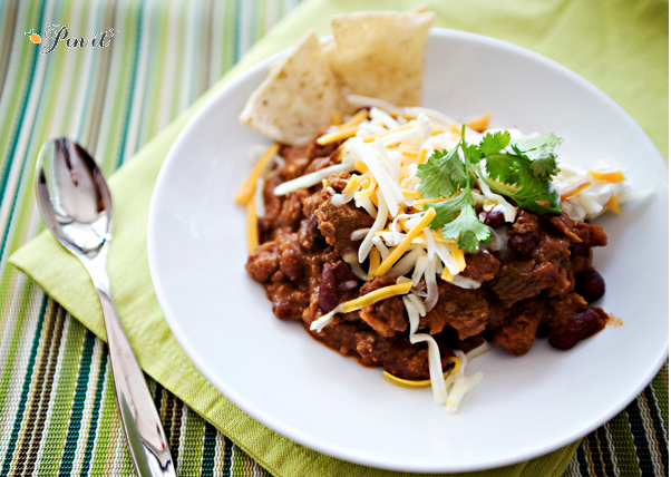 Nigella’s Chocolate Chip Chili