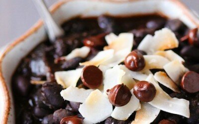 Black Bean Chili with Chocolate and Coconut