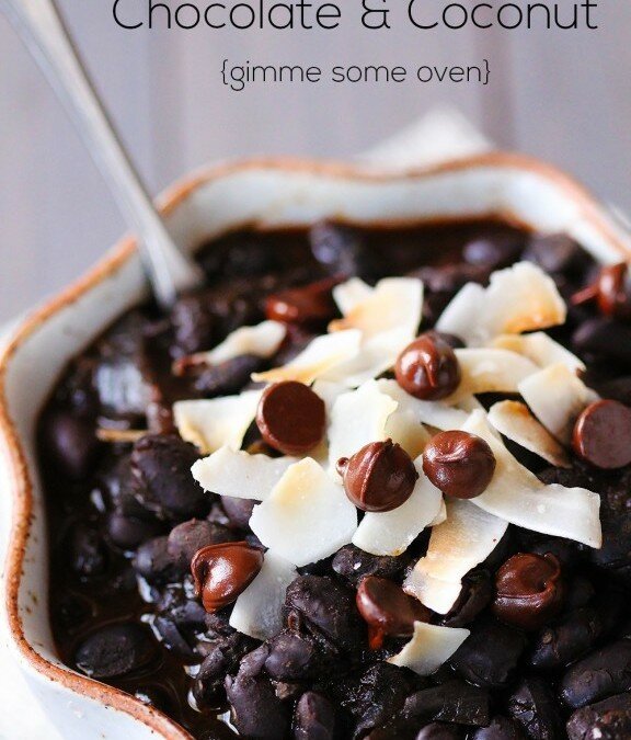 Black Bean Chili with Chocolate and Coconut